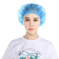 塑膠帽 100入, 藍色, 1個