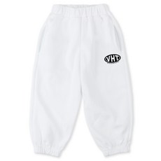 VENHIT 兒童圓形標誌特殊棉質慢跑訓練褲