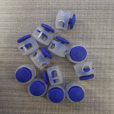 Misoroun 透明肩帶長度調節扣, 50個, 藍色