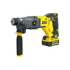 STANLEY TOOLS 20V無刷四溝三用電鎚鑽 雙電4.0Ah SBH900M2K, 1個