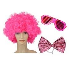 派對彩色捲髮假髮套組, 13型