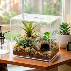 MOBYDICK Hit Tank Edition HT-20E 防碎爬蟲鬥魚飼養箱 濕度調節迷你魚缸