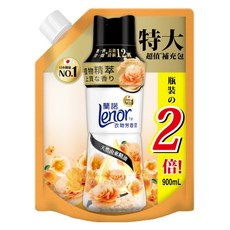 Lenor 蘭諾 衣物芳香豆 甜柔麝香 補充包, 1個, 900ml
