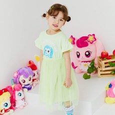 emotioncastle 女童款Catch Teenieping短袖洋裝 Okeydokey款