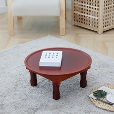 포메리트 전통 원형 교자상 R 510mm x H 220mm, 와인