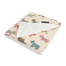 Coney Island 細纖維毯, 小狗款 象牙白