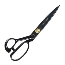 UNIQUE BLACK 裁縫剪刀 254mm, 1個, 黑色