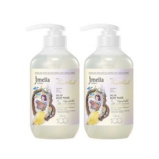 jmella 迪士尼100週年紀念公主系列沐浴露 白雪公主款 羅勒香, 2瓶, 500ml