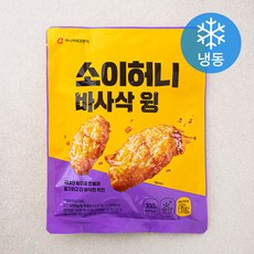 마니커에프앤지 소이허니 바사삭 닭 윙 (냉동), 300g, 1개
