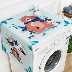 마켓에이 러블리 일러스트 가전제품 상단 더스트 커버, TYPE 21