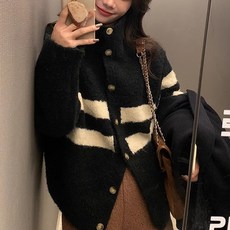 어썸풀 여성용 키펄슨 단추 스웨터