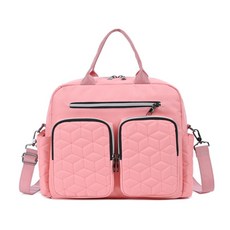 多功能多口袋防水收納包, 粉色