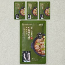 김구원선생 전통 된장찌개 소스 4개입, 400g, 1개