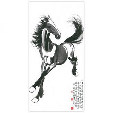 리즈제이니 인테리어용품 그림 동양화 말 06 K13722