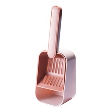 PASTEL PET 貓砂鏟畚箕組, 粉色