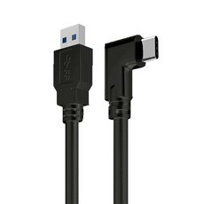 A to C USB PC充電連接線 黑色 hg_d HG-83, 1個