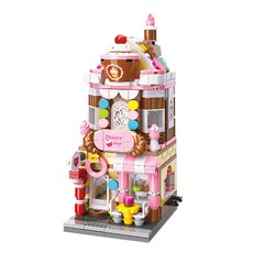 keeppley City corner 蜂蜜甜點屋積木 C0101, 混合顏色, 1個