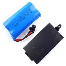 레프리카 몬스터트럭 Thunder RC 배터리 배터리커버 세트 1 / 18 36km/h 4WD, 혼합색상, 1세트