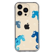 스폰지밥 에어풀가드 휴대폰 케이스, 해마