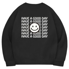 ONMYSIDE HAVE A GOOD DAY 寬鬆版型大學T