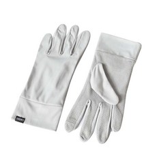 Harvestival高級駕駛抗UV女款手套, 白色的