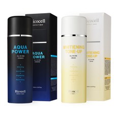 Ricocell Perfect Men多效合一亮白提亮霜+Aqua Power多效合一精華液, 300ml, 1套