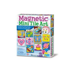 포엠 자석 타일 아트 세트 4M04563, 1세트