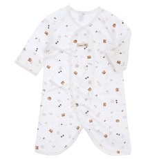 Organic Boom 嬰兒夏季老虎印花蝴蝶衣