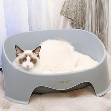 PAKEWAY Tom Cat 開放式貓廁所, 藍色
