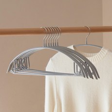 JINSIMGAMSUNG 防滑無痕衣架, 灰色, 30個