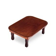 南原木器工藝社 春香谷 梧桐 6人 橢圓形 多用途桌, 櫻桃色