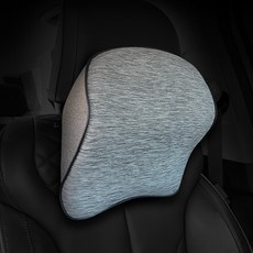 韓國 CAREX Blacks 簡約記憶棉頸枕, 1個, 灰色