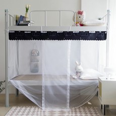 Sonio Sweet Dream 床用方形蚊帳 掀蓋式門, 05 黑熊 掀蓋式