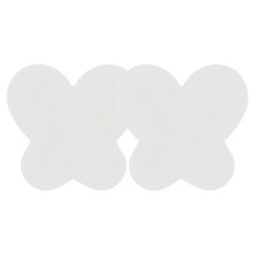 마켓A 셀프 네일 도구 실리콘 팔레트, 2개, 화이트나비