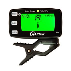 CRAFTER 專業琴頭式吉他調音器 TG-200K, 1個