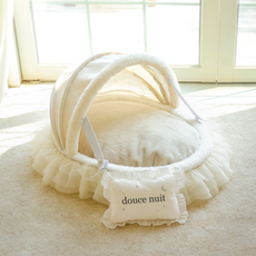 寵物NIFTY FAIRY Bebe House, 象牙白 白色(保險桿)/白色(頂蓋)/白色(靠墊前)/白色(後)