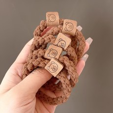 디멜디 여성용 탄력 헤어고무줄 4p