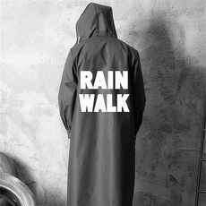 라엘리 캠핑 낚시 판초우의 레인코트 rain walk