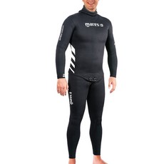 mares 男士自由潛水 New Instinct 套組 3 毫米, 黑色的