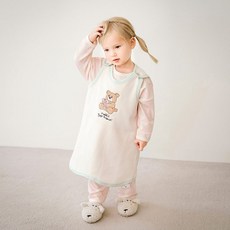 mollimelli 兒童夢幻熊睡眠背心