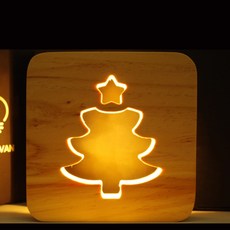 탑시가 TCR 우드 플레이트 램프, 트리