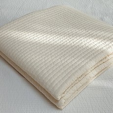LAVISH AT HOME 高級高密度100支紗床墊, 象牙白
