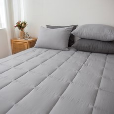 그래이불 말랑푸딩 누빔 매트리스커버