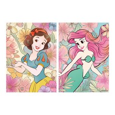 I LOVE PAINTING DIY繪畫組 迪士尼公主款 2入, 開花