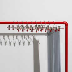 MAWA 防滑衣架 K30D, 紅色, 10個