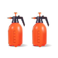 小麥購物 高壓式噴壺 C435 315g 3L, 2個, 橘色