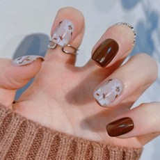 市集感性 Girl Crush 美甲片, no 22, 4個