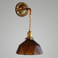 Toba Cha 1等壁燈, 棕色的