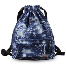 스타 앞 포켓 짐색 백, TYPE 15 네이비 별, 1개