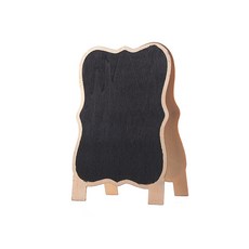 명양피프 테이블 스텐드 미니 칠판 YT_RA6740, 목재